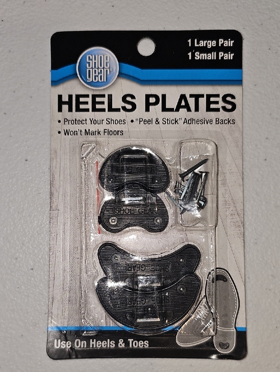 Shoe Gear Other - Shoe Gear Heel Plates, 2-Pack New